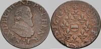 Boisbelle-Henrichemont Double tournois, Henrichemont Maximilian I. de Béthune, 1597-1641 -