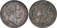 Bayern 1/2 Gulden, München Maximilian II., 1848-1864 -