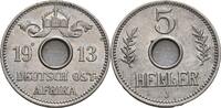 Deutsch-Ostafrika 5 Heller J 1913 vz 39.01 £  +  12.92 £ shipping