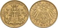Hamburg 10 Mark J, Hamburg 1890 Freie und Hansestadt ss 385.79 £  +  12.92 £ shipping