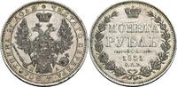 Russland Rubel, St. Petersburg 1851 Nikolaus I., 1825-1855 ss, min. Rand... 208.07 £  +  12.92 £ shipping