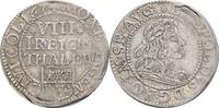 Köln 1/8 Taler 1674 Titel Leopold I. ss, kl. Schrötlngsfehler 56.35 £  +  12.92 £ shipping