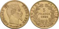 Frankreich 5 Francs A, Paris Napoléon III., 1852-1870 -