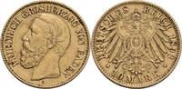 Baden 10 Mark G, Karlsruhe Friedrich I., 1852-1907 -