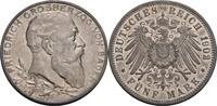 Baden 5 Mark, a.d. Regierungsjubiläum Friedrich I., 1852-1907 -