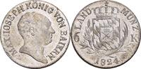 Bayern 6 Kreuzer, München Maximilian IV. (I.) Joseph, 1799-1825. -