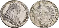Bayern, Kurfürstentum Konv.-Taler, München, Stempel v. H. Straub Karl Theodor, 1777-1799 -