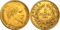 Frankreich 5 Francs 1854 A König Napoleon III f.vz 255.75 £  +  26.01 £ shipping