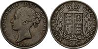 Großbritannien 1/2 Crown Königin Victoria -