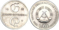 DDR 10 Mark 1968 Johann Gutenberg vz-st 21.67 £  +  26.01 £ shipping