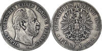 Kaiserreich Preußen 5 Mark 1876 A Kaiser Wilhelm I ss 33.81 £  +  26.01 £ shipping