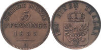 Brandenburg-Preußen 3 Pfennig Friedrich Wilhelm IV -