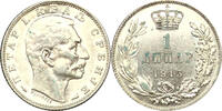 Serbien 1 Dinar Peter I -