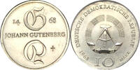 DDR 10 Mark Johann Gutenberg -