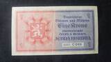 Drittes Reich 1 Krone 1940 Protektorat Böhmen und Mähren EF Mittelknick