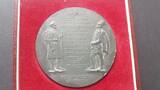 Österreich Medaille 1914-16 Auf die polnische Legion, im Etui EF, kleine Rk.