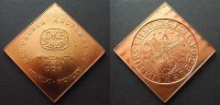 DDR Medaille Klippe Berlin Kulturbund -