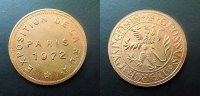 DDR Medaille Ausstellung der ? DDR Paris 1972 -