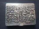 Deutsches Reich Silber Dose mit Deckel um 1890 Liebespaar mit 3 Musikant... 147.38 £  +  30.34 £ shipping