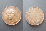 Schaumburg Lippe Medaille zur Silberhochzeit mit Hermine v. Waldeck 1869... 65.02 £  +  10.40 £ shipping