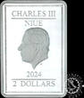 New Zealand 2 Dollars 2024 - Harry Potter – HERMIONE GRANGER – NIUE PROOF