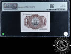 SPAIN 1953 1 PESETA - Pick #144a - Serial N - PMG 66 EPQ