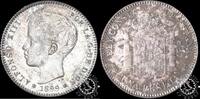 1 PESETA 1899 *99 Spain 1 PESETA – Alfonso XIII – SG V SC- / UNC