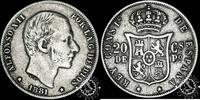 Spain / Philippines 20 CENTAVOS DE PESO 1881 20 CENTAVOS de PESO – Alfon... 104.03 £  +  13.44 £ shipping