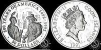 Cook Islands 50 DOLLARS 1991 50 DOLLARS – Peter Minuit Proof 43.35 £  +  13.44 £ shipping