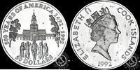 Cook Islands 50 DOLLARS 1992 50 DOLLARS – Independence Hall Proof 43.35 £  +  13.44 £ shipping