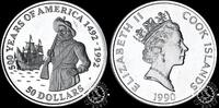 Cook Islands 50 DOLLARS 1990 50 DOLLARS – Henry Hudson Proof 43.35 £  +  13.44 £ shipping