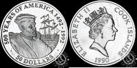 Cook Islands 50 DOLLARS 1990 50 DOLLARS – Jaques Cartier Proof 43.35 £  +  13.44 £ shipping