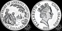 Cook Islands 50 DOLLARS 1993 50 DOLLARS – Father Jacques Marquette Proof 43.35 £  +  13.44 £ shipping