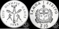 Samoa 10 TALA 1988 10 TALA – XXIV Olympic Games Proof 30.30 £  +  13.44 £ shipping