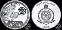 Niue 2 DOLLARS 2023 – 1 Silver Ounce – Black Panther Proof 94.93 £  +  13.44 £ shipping
