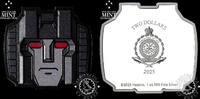 Niue – 1 Oz Silver PROOF – Transformers Heads – Starscream – 2 DOLLARS 2025 Proof