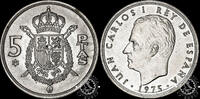 Spain 5 PESETAS 1975 *77 5 PESETAS – Juan Carlos I – 90º Rotated Reverse... 82.36 £  +  13.44 £ shipping