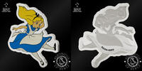Niue 3 DOLLARS 2025 – 2 Silver Ounces – Alice in Wonderland – Proof 190.69 £  +  14.30 £ shipping
