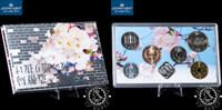 Japan 2025 Yen Annual Set – Official Mint Set – Cherry Blossom in Osaka – BU