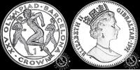 Gibraltar 1 CROWN 1991 1 CROWN – XXV Olimpiad Barcelona '92 Proof 33.77 £  +  13.44 £ shipping