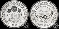 Hungary 100 FORINT – 50th Anniversary of the Republic of Councils 100 FORINT 1969 UNC