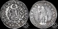 Peru 1/2 REAL 1836 1/2 REAL – PERÚ – Arequipa M – MBC / VF 39.01 £  +  13.44 £ shipping