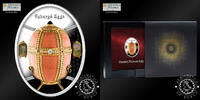 Niue 1 DOLLAR 2025 – 1 DOLLAR – Fabergé Egg – Danish Palaces – Proof... 71.91 £  +  13.44 £ shipping