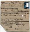 SBZ, Sächsische Schwärzungen auf Postanweisung, signiert Herber