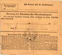 Deutsches Reich 22 auf Postkarte Paar auf Paketkarte