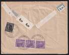 Alliierte Besetzung 915,943,944,946,948 auf Brief Sowj. Zone ZF