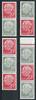 Bund Zusammendrucke Bund Zusammendrucke S49 - 52 Y postfrisch MiNr. S49 - 52 Y postfrisch -