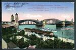 AK Köln Hohenzollerbrücke 1917 gebraucht -