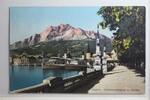 AK Luzern Schweizerhofquai u. Pilatus 1911 gebraucht -