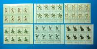 Jugoslawien Jugoslawien 1290-1295 postfrisch 8er Blöcke Olympiade 1968 MiNr. 1290-1295 postfrisch 8er Blöcke Olympiade 1968 -